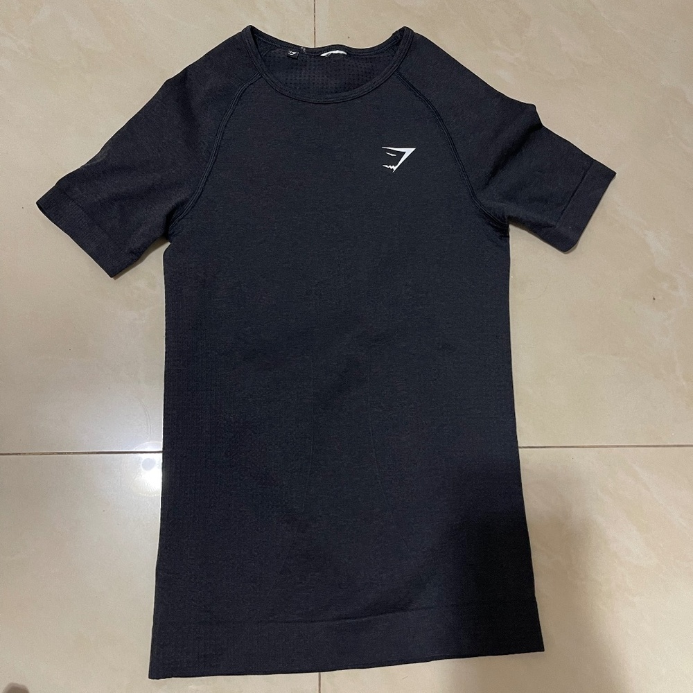 Gymshark VITAL SEAMLESS 2.0 T-SHIRT - Black